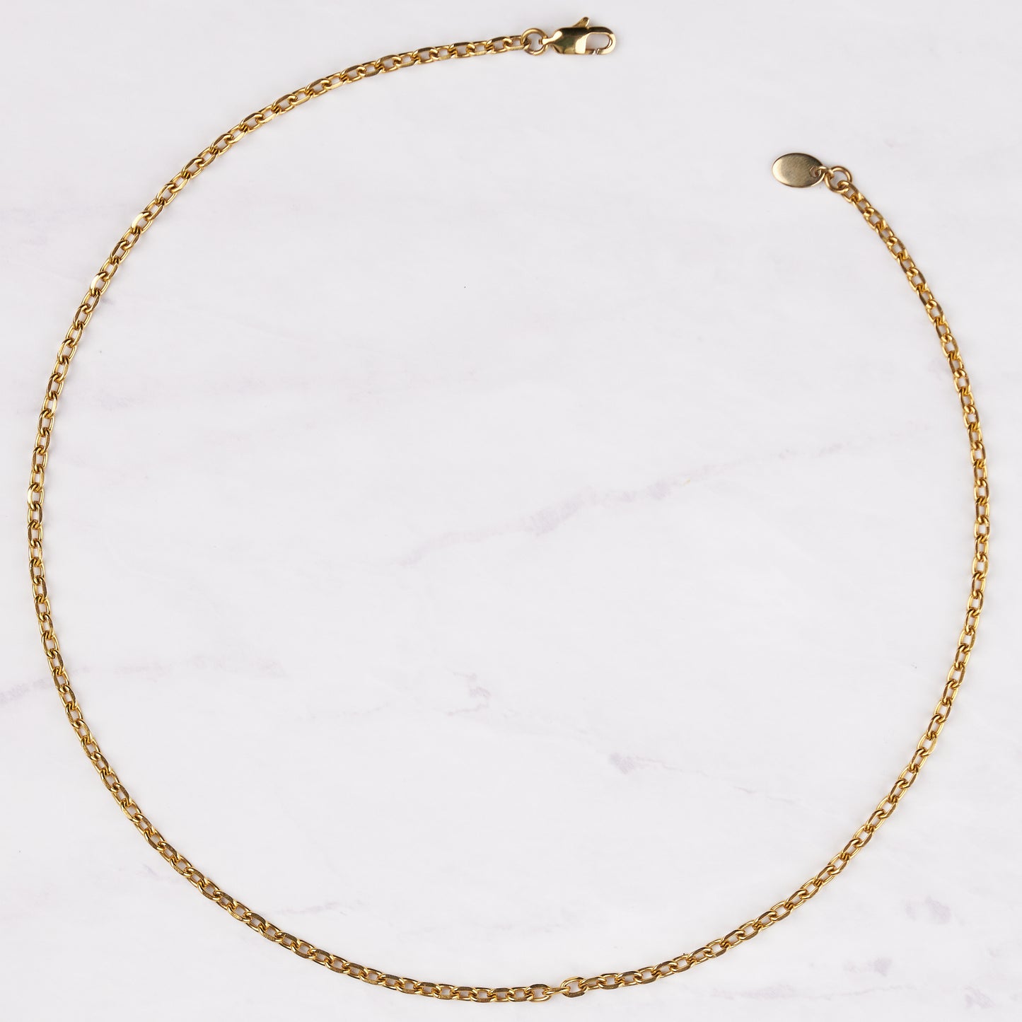Charlotte Necklace in Gold - 3mm