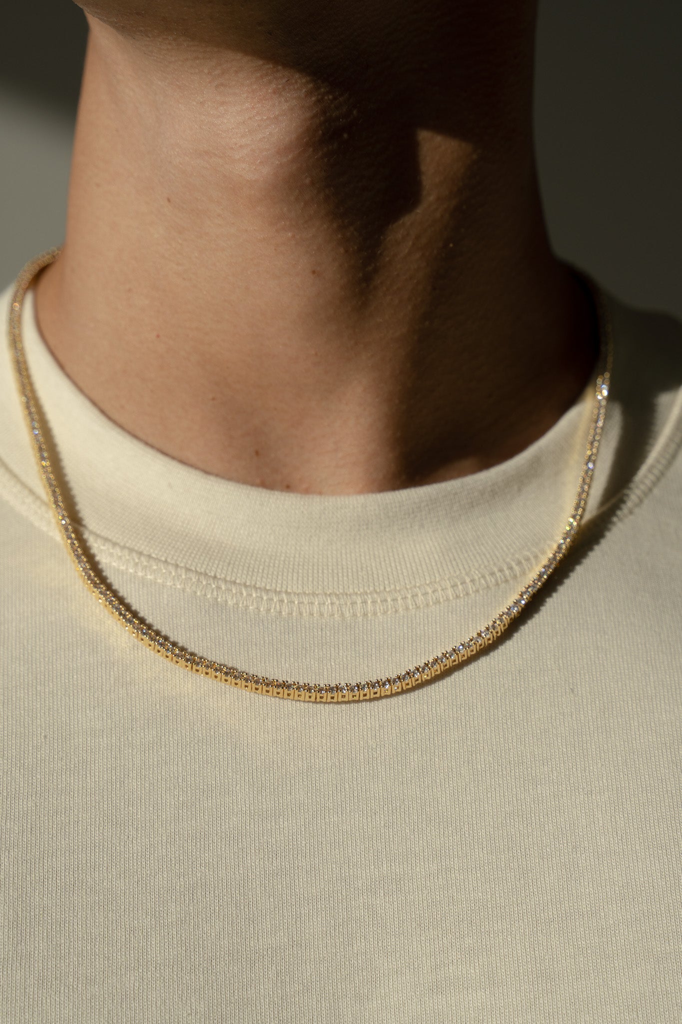 Tennis Chain in Gold - 2mm