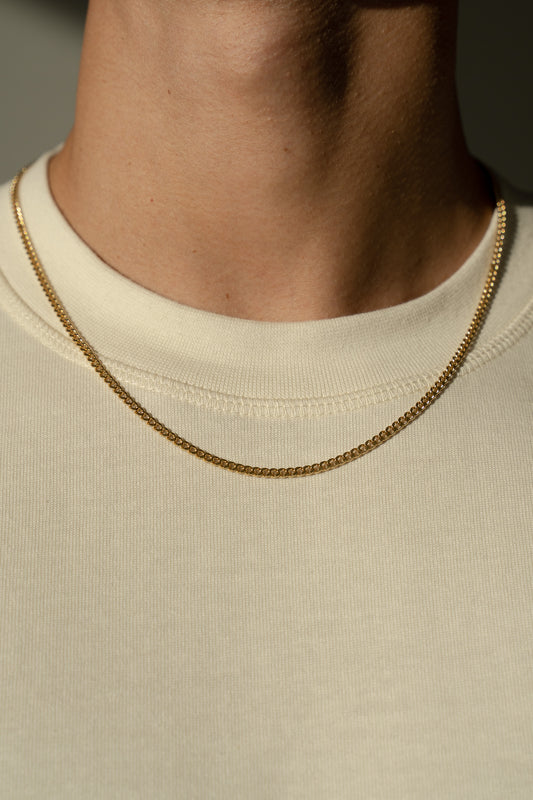 Eleanor Necklace in Gold - 3mm